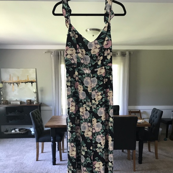 Leith Pants - Floral Jumpsuit